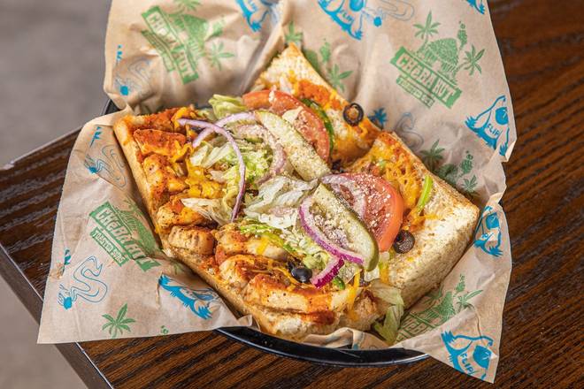 Order Jamaican Red (Buffalo Chicken) food online from Cheba Hut store, Milwaukee on bringmethat.com
