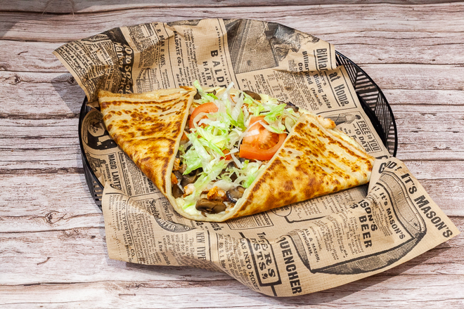 Crêpe salée à composer