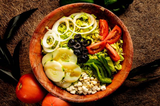 Order Greek Salad food online from Aura Bistro Market store, Miami on bringmethat.com