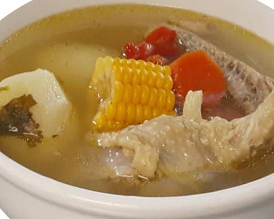 Order Chicken Soup (Caldo de Gallina) (Grande/Large) food online from Gonzalo Taqueria Y Carnitas store, Lake Worth on bringmethat.com