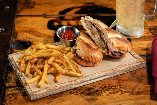 Order Smoked Pork Cubano food online from Twin Peaks Restaurant store, Oakbrook Terrace on bringmethat.com