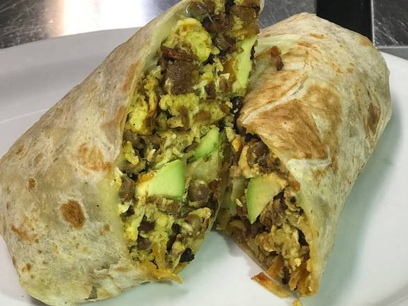 Order Southwest Burrito food online from Sacks Sandwiches store, Tempe on bringmethat.com
