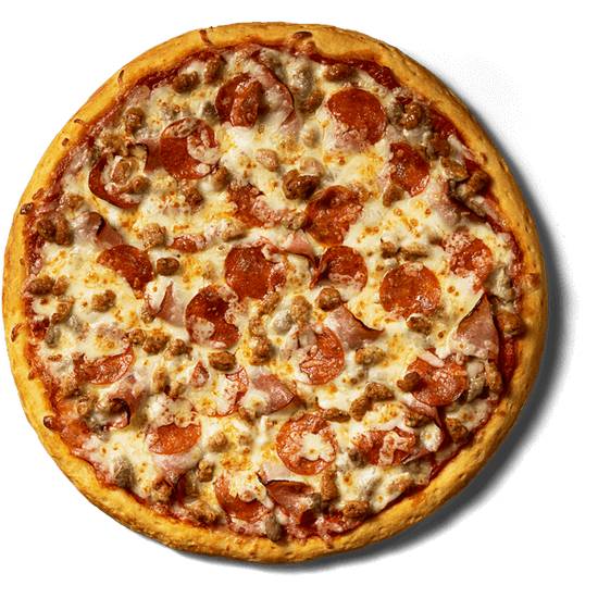 Order Meat Galore Pizza food online from Casey store, Terre Haute on bringmethat.com