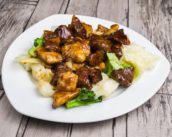 Order Hibachi Chicken and Steak food online from Asian Wok store, La Porte on bringmethat.com
