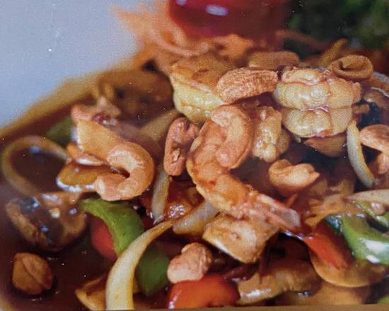Order Cashew Shrimp food online from The Blue Elephant Restaurant store, Saint Louis on bringmethat.com