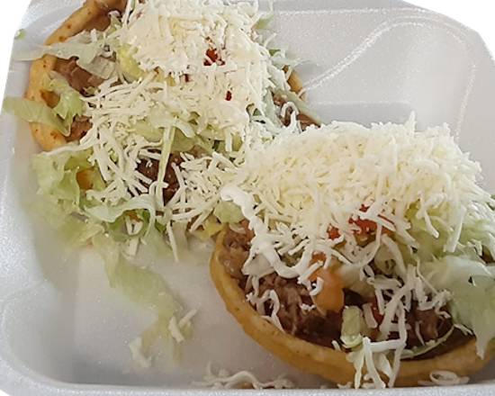 Order Sopes (Each) food online from Gonzalo Taqueria Y Carnitas store, Lake Worth on bringmethat.com