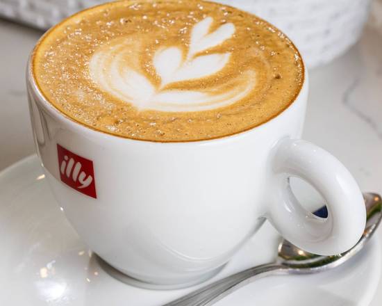 Order Latte food online from Crema Gourmet Espresso Bar store, Miami on bringmethat.com