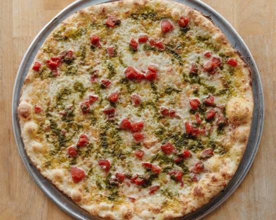 Order Small Slightly Pesto food online from Upper Crust Pizzeria store, Culver City on bringmethat.com