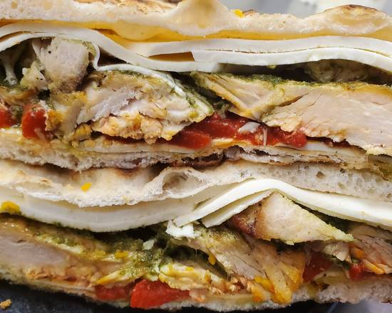 Order The Italiano Panini food online from Long Island Bagel Cafe store, Bellmore on bringmethat.com