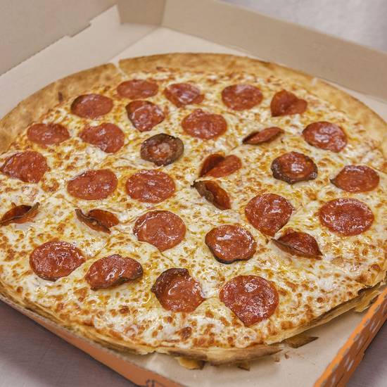 Order Pepperoni Thin Crust ExtraMostBestest® food online from Little Caesars Pizza store, Portland on bringmethat.com