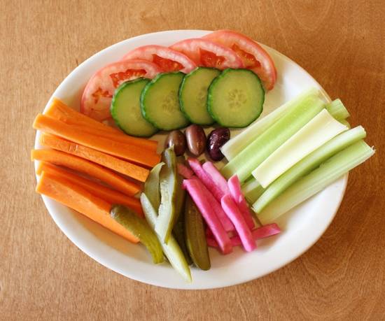 Order Veggie Plate food online from Aladdin's Eatery store, Akron on bringmethat.com