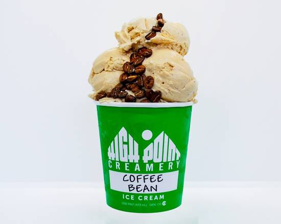 Order Coffee Bean (Pint) food online from High Point Creamery store, Denver on bringmethat.com