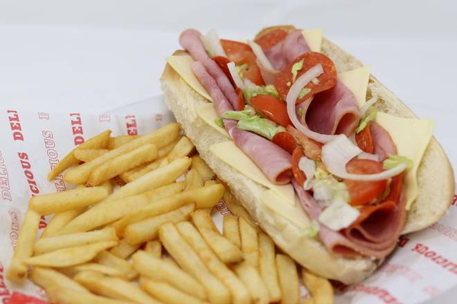Order Italian Combo Sub food online from King's Pizza store, Daytona Beach on bringmethat.com