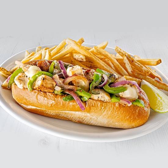 Order Chicken Philly food online from Hurricane Grill & Wings store, Chula Vista on bringmethat.com