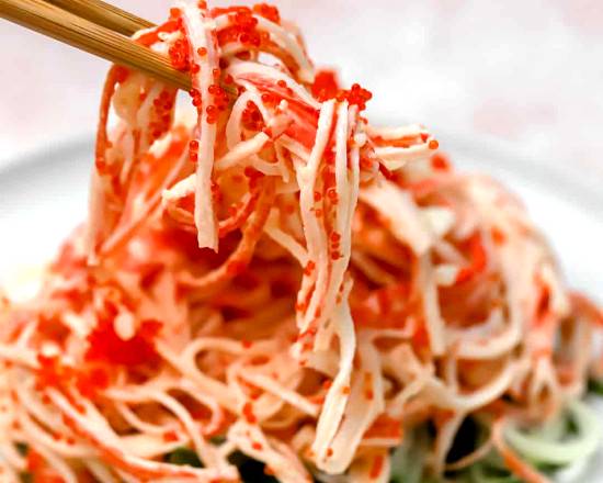 Order Kani Salad 蟹柳沙律 food online from Tastea 茶味 store, Newark on bringmethat.com