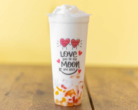 Order Coconut Boba Smoothie food online from Boba Lounge store, Oldsmar on bringmethat.com