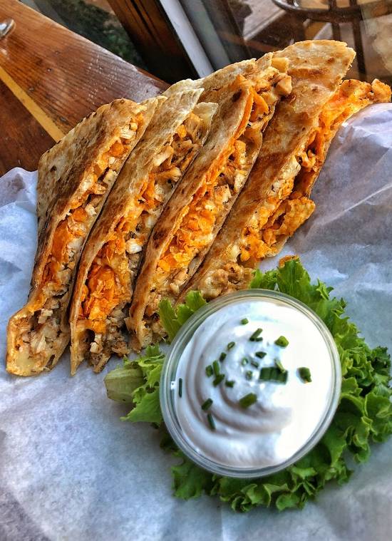 Order Dorito Quesadilla food online from Harlem Public-North End store, New York on bringmethat.com