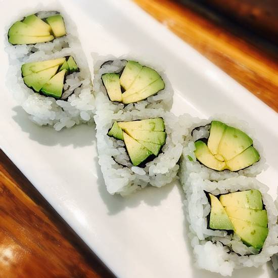 Order Avocado Cut Roll food online from K-ZO Restaurant store, Culver City on bringmethat.com