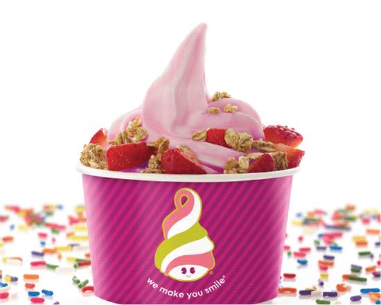 Order Strawberry NSA (No Sugar Added) food online from Menchie Frozen Yogurt store, Riverview on bringmethat.com