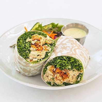 Order KALE CHICKEN CAESAR food online from Pura Vida store, Miami on bringmethat.com
