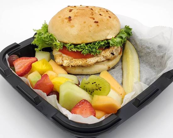 Order Grilled Chicken Sandwich food online from Frenchy To Go store, Clearwater on bringmethat.com