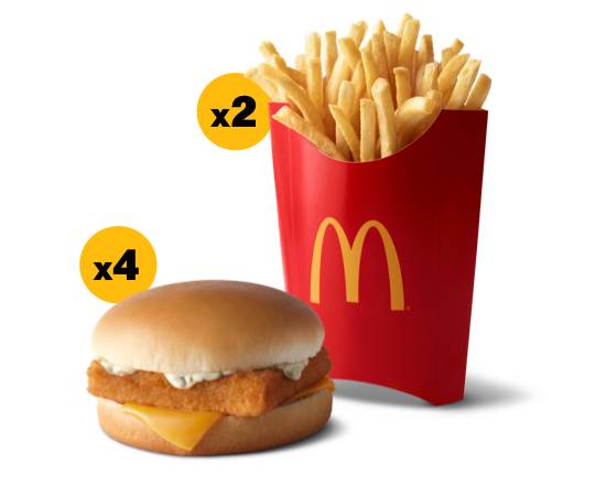 Order Filet-O-Fish Family Pack food online from Mcdonald's® store, ALEXANDRIA on bringmethat.com