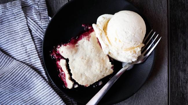 Order Fruit Cobbler food online from Red Hot and Blue store, Fairfax on bringmethat.com