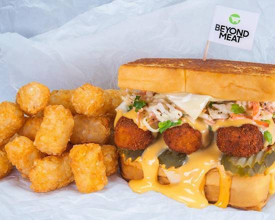 Order BEYOND® THE CHEESY CHICK COMBO food online from Bad Mutha Clucka store, Austin on bringmethat.com