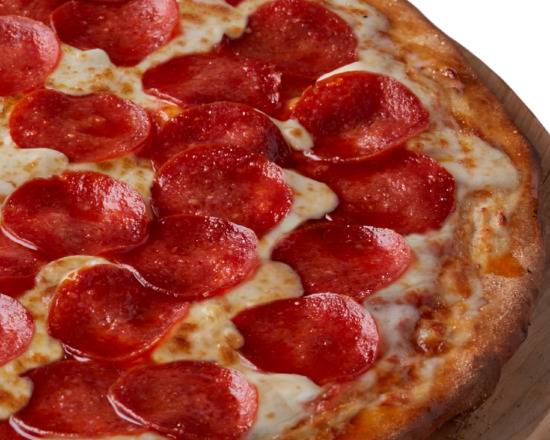 Order Gluten Free Pepperoni Pizza food online from Pizza Guys store, Cameron Park on bringmethat.com