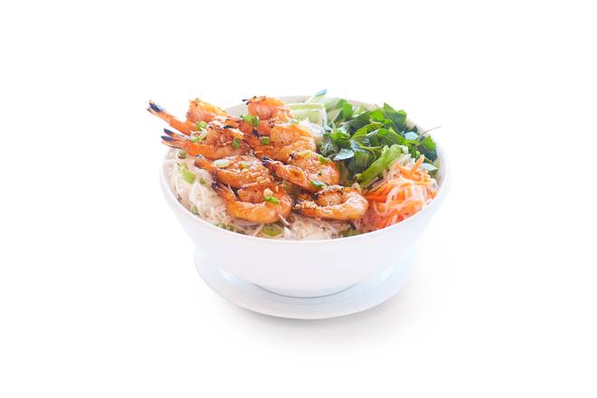 Order Grilled Shrimp (Bún Tôm Nướng) food online from Pho Hai Duong store, Annandale on bringmethat.com