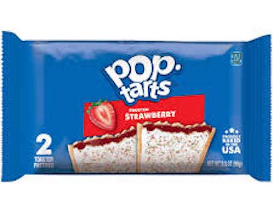 Order Pop Tarts Frosted Strawberry 3.3oz food online from George's Market store, San Francisco on bringmethat.com
