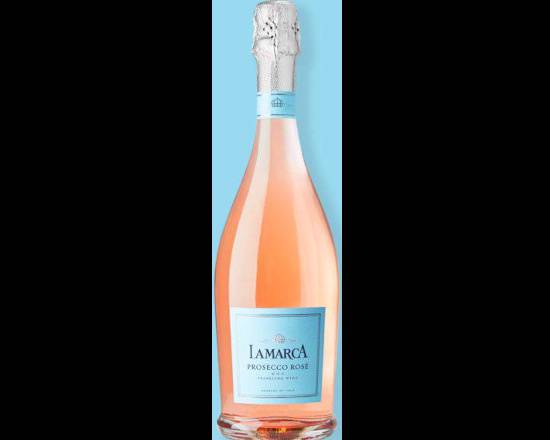 Order La Marca Prosecco Rose, 750mL sparkling wine (11.0% ABV) food online from Golden Ox Liquors store, Saint Augustine on bringmethat.com