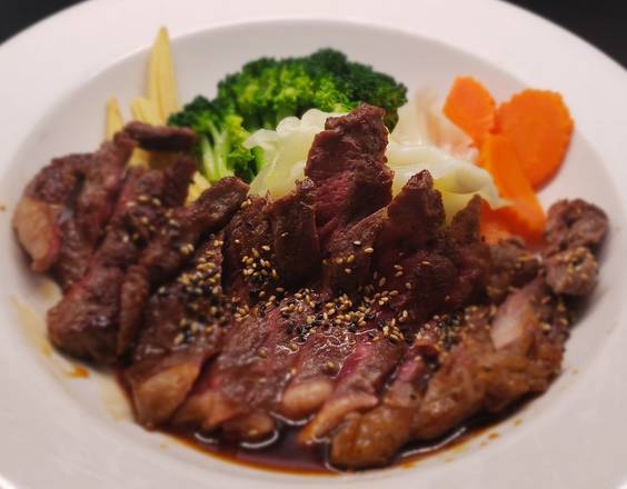 Order Steak Teriyaki (8 oz) food online from Siam Rice store, Miami on bringmethat.com