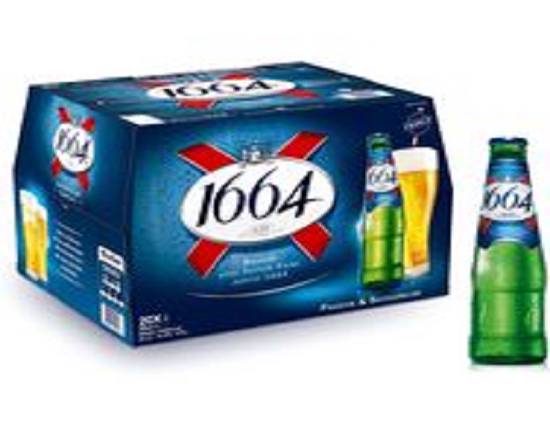 Bière 5.5° 6x33 cl boite 1664