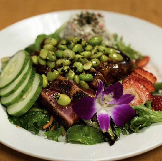 Order Blackend Ahi Salad food online from Guieb Cafe store, Wahiawa on bringmethat.com