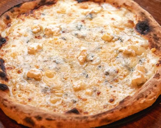 Order Four Formaggi Pizza food online from Pizza Pazza store, Miami on bringmethat.com