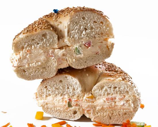 Order Vegetable Cream Cheese food online from Long Island Bagel Cafe store, Bellmore on bringmethat.com