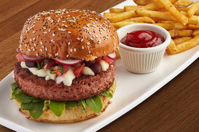 Order Baja Beyond Meat Baja Burger food online from Silver store, Bethesda on bringmethat.com