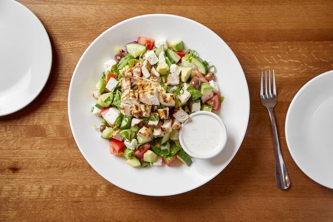 Order Chopped Chicken Salad  food online from Moretti's Ristorante & Pizzeria store, Hoffman Estates on bringmethat.com
