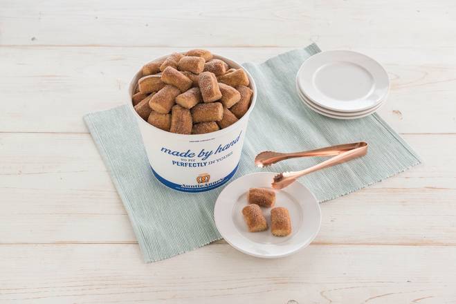 Order Cinnamon Sugar Pretzel Nuggets Bucket food online from Auntie Anne's store, Williamstown on bringmethat.com