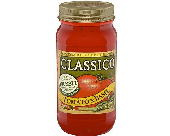 Order Classico Marinara Sauce 24oz food online from Fresko Market store, Miami on bringmethat.com