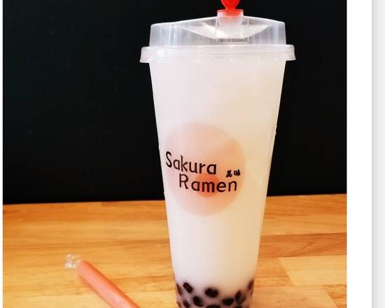 Order Lychee Bubble Tea 荔枝珍珠奶茶 food online from Sakura Ramen store, Southwest Ranches on bringmethat.com