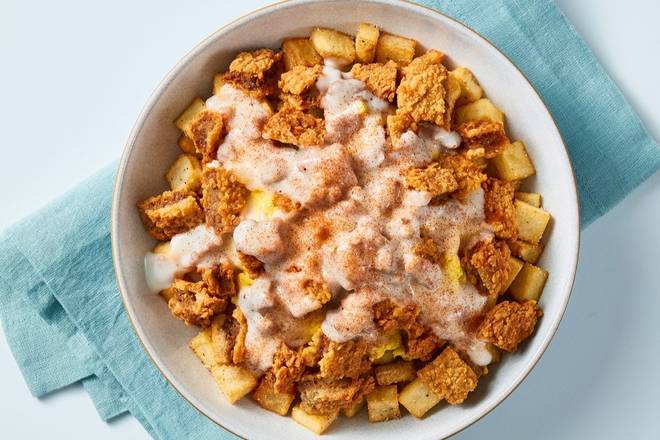 Order Chicken Fried Steak Bowl food online from Village Inn store, Highlands Ranch on bringmethat.com