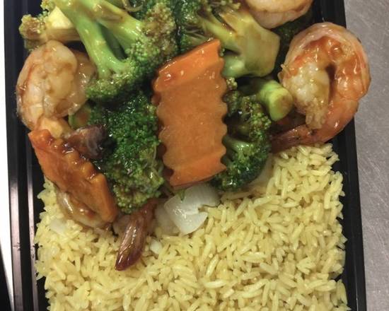 Order Shrimp with Broccoli food online from China Express store, Minneapolis on bringmethat.com