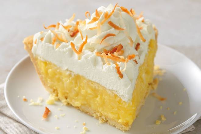 Order Coconut Cream Pie Slice food online from Village Inn Pancake House store, Tampa on bringmethat.com