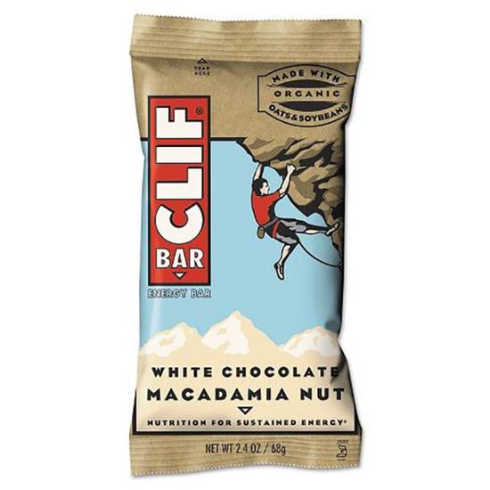 Order Clif White Chocolate Macadamia (2.4 oz) food online from Shell store, Dale on bringmethat.com