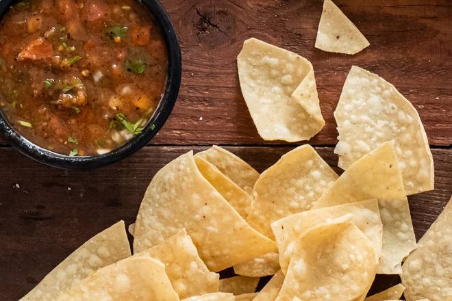 Order Chips & Salsa food online from Sharky's Woodfired Mexican Grill store, Los Angeles on bringmethat.com