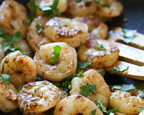 Order Honey Lime Shrimp a la carte food online from Marinate store, West Hollywood on bringmethat.com