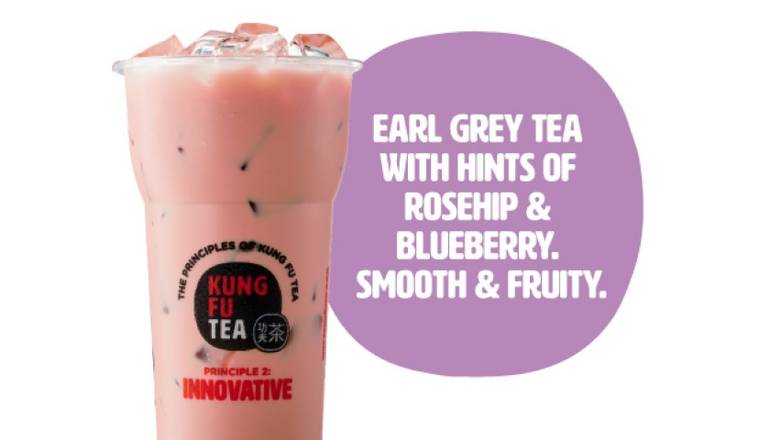 Order Rosehip Milk Tea food online from Kung Fu Tea store, Canton on bringmethat.com