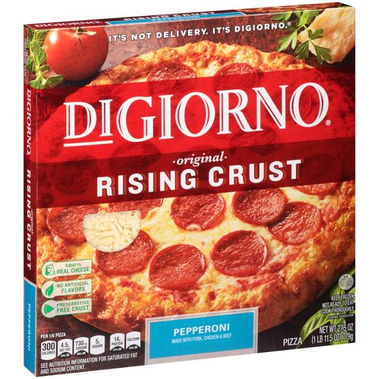Order DiGiorno Pepperoni Original Rising Crust Pizza, 27.5 OZ food online from Cvs store, LINCOLN on bringmethat.com